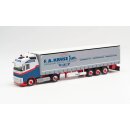 Herpa 313407 Volvo FH Gl. LNG Gardinenplanen-Sattelzug,...