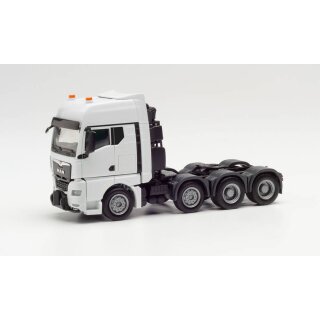 Herpa 313513 MAN TGX GX Schwerlastzugmaschine, weiß  Maßstab 1:87