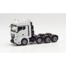 Herpa 313513 MAN TGX GX Schwerlastzugmaschine, weiß...