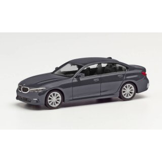 Herpa 430791-002 BMW 3er Limousine, mineralgrau metallic  Maßstab 1:87