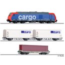 Tillig 01501 Analoges Startset mit Diesellok und...