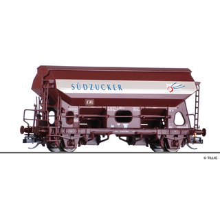 Tillig 17563 Schwenkdachwagen Tds 930, Südzucker, DB, Ep.IV  Spur TT