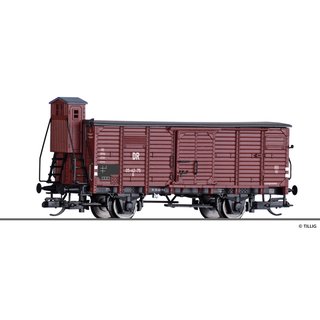 Tillig 17927 Flachdachwagen m.Brhs, DR, Ep.III-IV  Spur TT