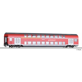 Tillig 73817 Doppelstockwagen 1./2. Klasse DABz 755, RegioJet, Ep.VI  Spur H0