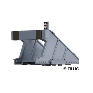 Tillig 85511 Bausatz vier Prellböcke, grau, für Elite-Gleissystem  Spur H0