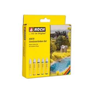 Noch 60878 Gewsserfarben-Set, 5 Stck je 30 ml