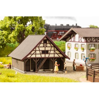 Noch 66716 Remise, Laser-Cut Bausatz  Spur H0