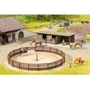 Noch 66717 micro-motion Reitplatz mit Pferde-Boxen  Spur H0