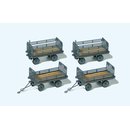 Preiser 17129 Anhänger zu Elektrokarre. Deutsche...