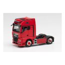 Herpa 313711 MAN TGX GX Individual Lion Zugmaschine, rot...
