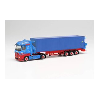 *Herpa 313919 MB A`18 StSp 2.5 Container-Seitenlader, Frankenbach  Maßstab 1:87