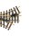LGB L12360 Spur G Elektrische Dreiwegweiche Radius R1 30°