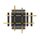 LGB L13100 Spur G Kreuzung Radius 90°