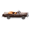 Wiking 015302 MB 280 SE Cabrio, schokoladenbraun...