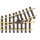 LGB L16150 Spur G Elektrische Weiche links Radius R3 22,5°