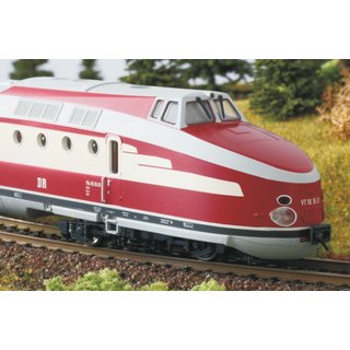 KRES-Modellbahn 1811VDS  Triebzug VT18.16.01 Prototypenlackierung, DR Epoche III, digital mit Sound  Mastab TT