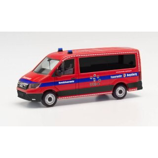 *Herpa 096362 MAN TGE Bus FD, FW Augsburg  Maßstab 1:87