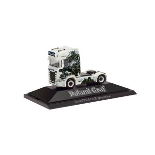 *Herpa 111089 Scania CS20 HD Zugmaschine, Roland Graf  Maßstab 1:87