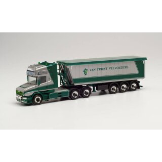 Herpa 314015 Scania Hauber TL 6x4 Stöffelliner-Sattelzug, van Triest (NL)  Maßstab 1:87