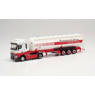 Herpa 314077 Renault T Silo-Sattelzug, Transsolution  Maßstab 1:87