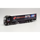 Herpa 314114 Renault T Gardinenplanen-Sattelzug,...