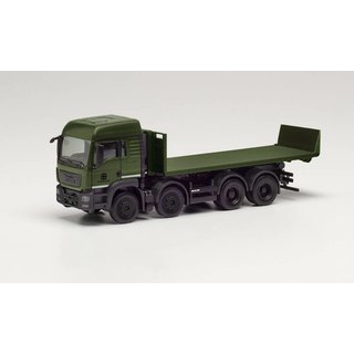 Herpa 746816 MAN TGS LX 8x4 Wechsellader-LKW, Bundeswehr  Maßstab .87