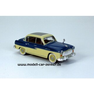 Zenker 03-323 IFA Sachsenring P240, beige/azurblau mit Faltdach  Maßstab 1:87