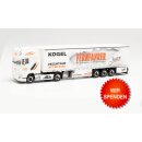 Herpa 945202 DAF XF SSC Gardinenplanen-Sattelzug, JUSTEN...