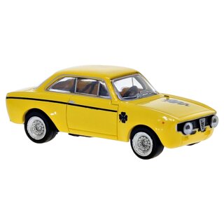 *Brekina 29701 Alfa Romeo GTA 1300, gelb, 1965  Maßstab: 1:87