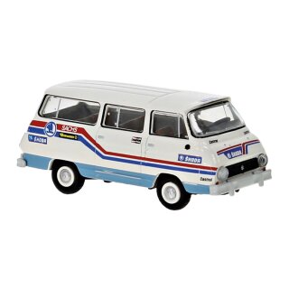 *Brekina 30803 Skoda 1203 Bus, 1969, Skoda Rallye  Maßstab: 1:87