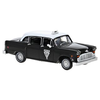Brekina 58933 Checker Cab, 1974, Sargent Winnipeg, Canada  Maßstab: 1:87