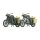 Fischer-modell Kres 10271 2x MZ TS 250 NVA, Komplettmodelle  Maßstab 1:87