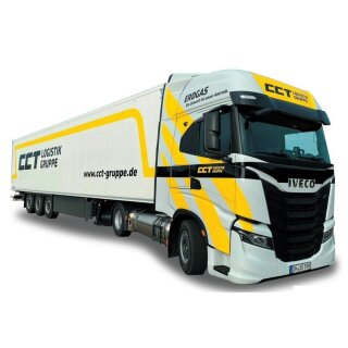 *Herpa 947534 Iveco S-Way LNG Kühlkoffer-Sattelzug, CCT Logistik Gruppe  Maßstab 1:87