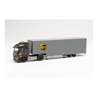 Herpa 314244 MB Actros SS 2.3 Jumbo-Sattelzug, UPS  Maßstab 1:87
