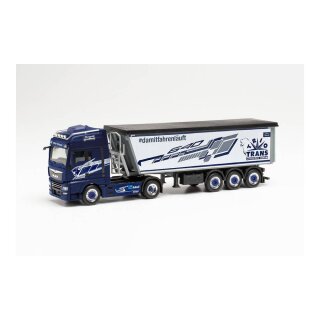 Herpa 314299 MAN TGX XXL Stöffelliner-Sattelzug, Trio Trans  Maßstab 1:87