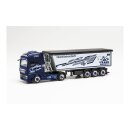 Herpa 314299 MAN TGX XXL Stöffelliner-Sattelzug,...