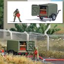 Busch 7963 A-Set: NVA Schlauchtransportanhänger STA...