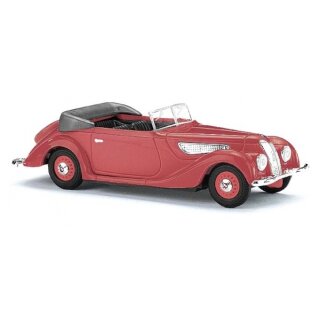 Busch 40288 EMW 327 Cabrio, rot, 1952  Maßstab 1:87