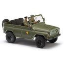 Busch 52113 UAZ 469, NVA mit Fahrer, 1972  Maßstab...