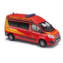 Busch 52510 Ford Transit Custom HD Bus, Feuerwehr...