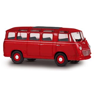 Busch 94176 Goliath Express 1100 Luxusbus hellrot, 1957  Maßstab 1:87