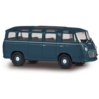Busch 94177 Goliath Express 1100 Luxusbus dunkelblau, 1957  Maßstab 1:87