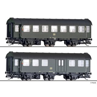 Tillig 01051 2er Set Umbauwagen, DB, Ep.IV  Spur TT