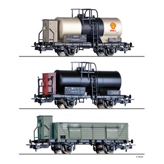 Tillig 70051 Güterwagenset, PKP und CFR, Ep.II  Spur H0