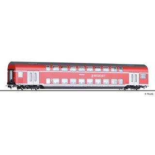 Tillig 73820 Doppelstockwagen 2.Klasse, DBz 750, RegioJet, Ep.VI  Spur H0