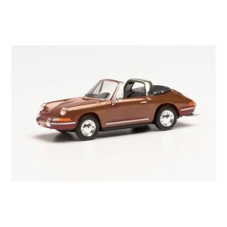 Herpa 033732-003 Porsche 911 Targa, kupferbraun metallic  Maßstab 1:87