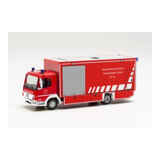 Herpa 096553 MB Atego Koffer-LKW, FW Essen Wasserrettung  Maßstab 1:87