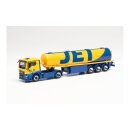 *Herpa 314510 MAN TGS TN Benzintank-Sattelzug, Jet...