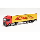 Herpa 314527 Iveco S-Way LNG Gardinenplanen-Sattelzug,...