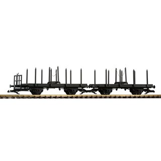 Piko 37780 Spur G Drehschemelwagen 2er Set